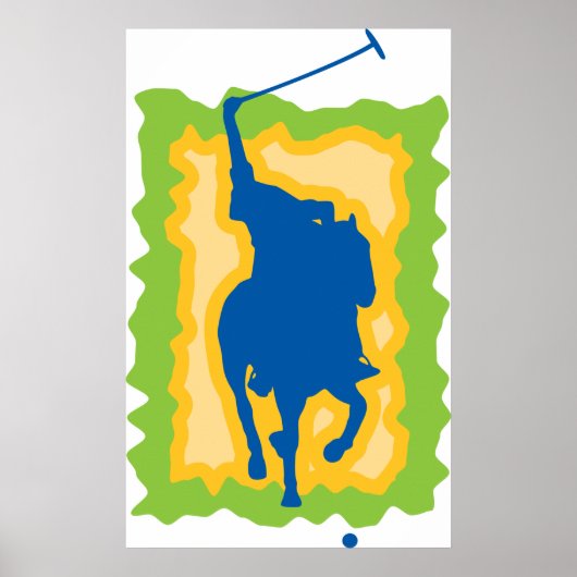 Polo Player Poster (Voorkant)