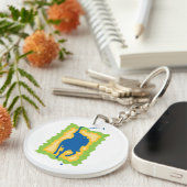 Polo Player Sleutelhanger (Voorkant Rechts)