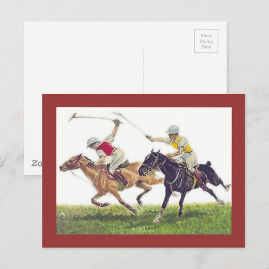 Polo Ponies Briefkaart