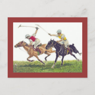 Polo Ponies Briefkaart