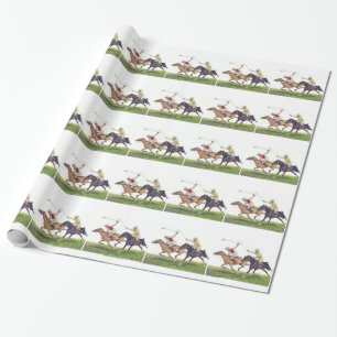 Polo Ponies Cadeaupapier