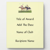 Polo Ponies Fotoplaat (Voorkant)