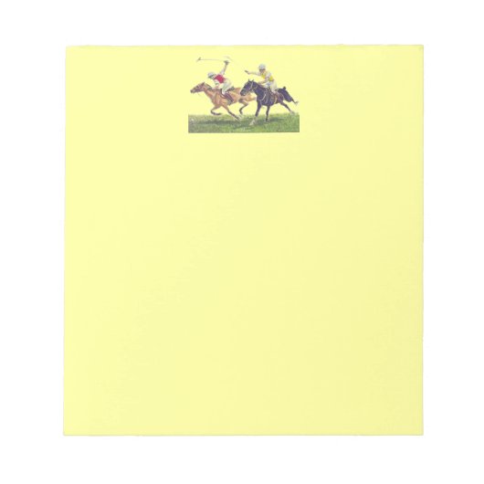 Polo Ponies Notitieblok (Voorkant)