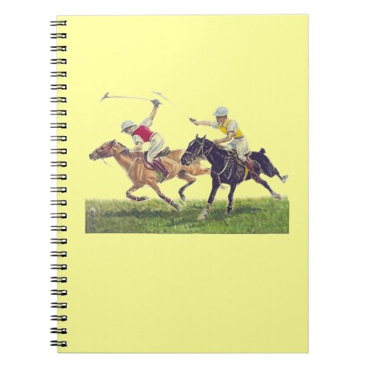 Polo Ponies Notitieboek (Voorkant)