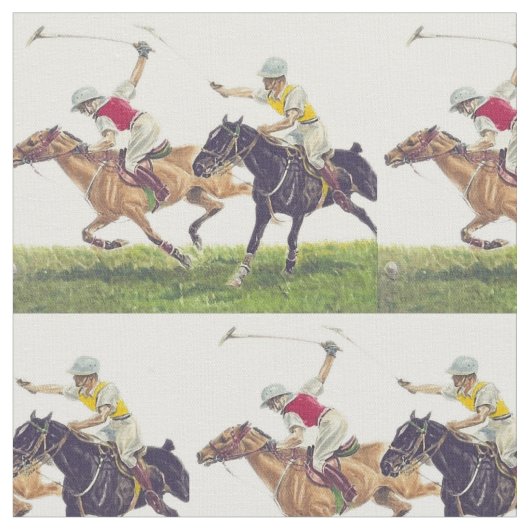 Polo Ponies Stof (Close Up)