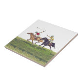 Polo Ponies Tegeltje (Zijkant)