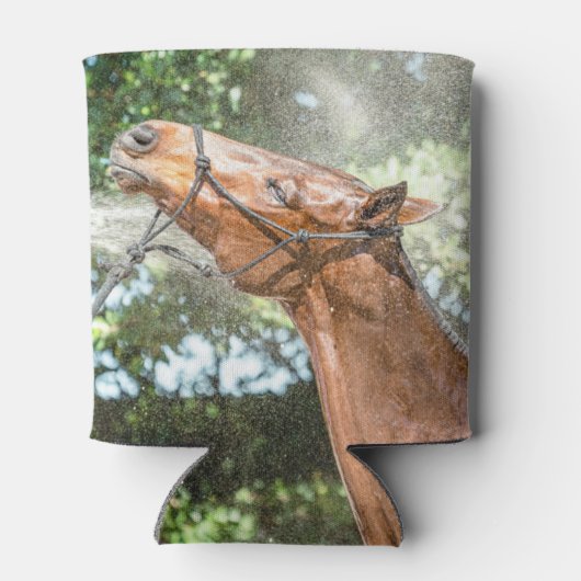 🐎 Polo Pony Douchetijd Drank / Koelbox Blikjeskoeler (Achterkant)