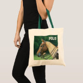 Polo-Pony met Rider-Canvas tas (Voorkant (product))