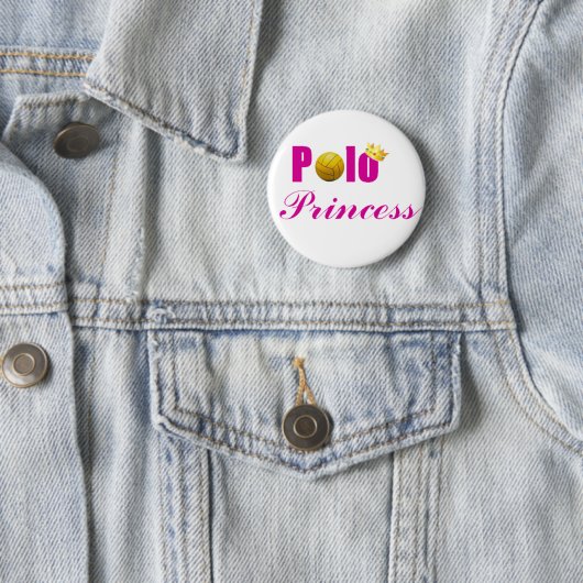 Polo Princess Button (In situ)