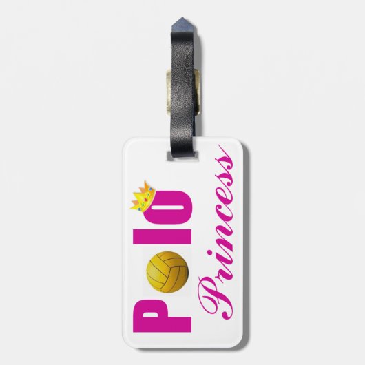 Polo Princess Label Bagagelabel (Achterkant verticaal)