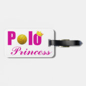 Polo Princess Label Bagagelabel (Achterkant horizontaal)