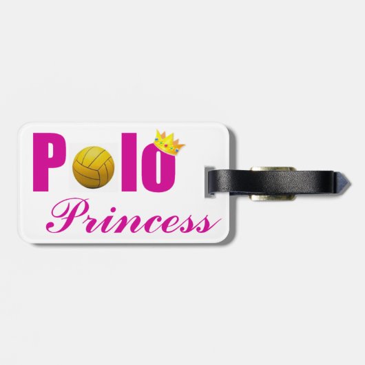 Polo Princess Label Bagagelabel (Achterkant horizontaal)