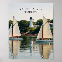 Polo Ralph Lauren Summer Yacht Poster