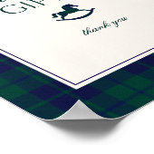  Polo Rocking Horse Geplaagde Kaarten en geschenke Poster (Hoek)