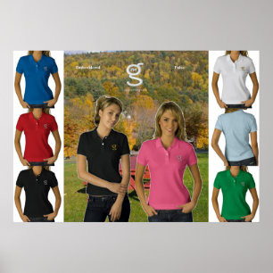 Polo Shirten Poster van G Clothing