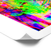 Polo Spelers Muur Kunst Kleurrijke Moderne Druk va Poster (Hoek)