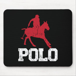 Polo Spelers Paardrijden Paard Paardrijden Paarden Muismat