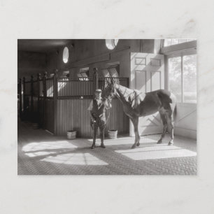 Polo Stables, 1933 Briefkaart