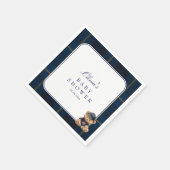 Polo Teddy Bear Baby Shower Servet (Hoek)