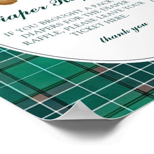 Polo Teddy Bear Diaper Raffle Poster (Hoek)