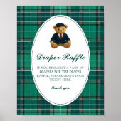 Polo Teddy Bear Diaper Raffle Poster (Voorkant)
