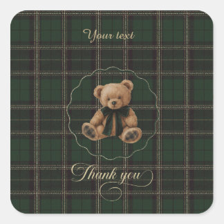 Polo Teddy Bear Sticker