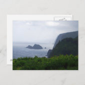 Pololu Valley Lookout, Hawaï, Briefkaart (Voorkant / Achterkant)