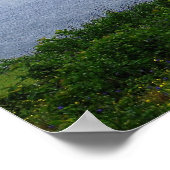 Pololu Valley Lookout, Hawaii, afdrukken Poster (Hoek)