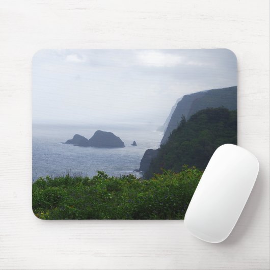 Pololu Valley Lookout, Hawaii, Mousepad Muismat (Met muis)