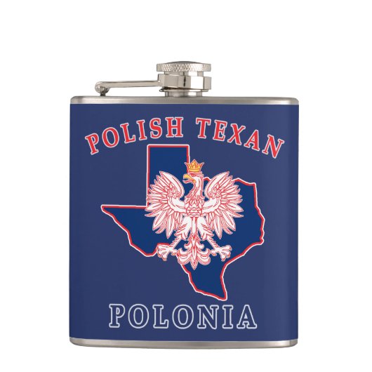 Polonia Pools Texan Heupfles (Voorkant)