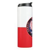 Polonia Round Poland Texan Thermosbeker (Gedraaid links)