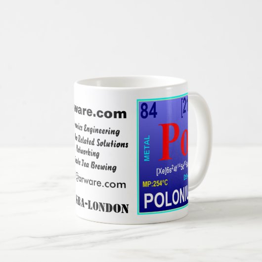 Polonium Tea Mok (Voorkant rechts)
