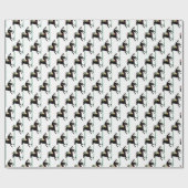 polospeler op Pony Cadeaupapier (Vlak)