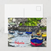 Polperro Briefkaart (Voorkant / Achterkant)