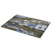 Polperro Cornwall Engeland Laag water Snijplank (Hoek)