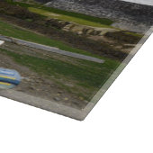 Polperro Cornwall Engeland Laag water Snijplank (Hoek)