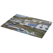 Polperro Cornwall Engeland Laag water Snijplank (Hoek)