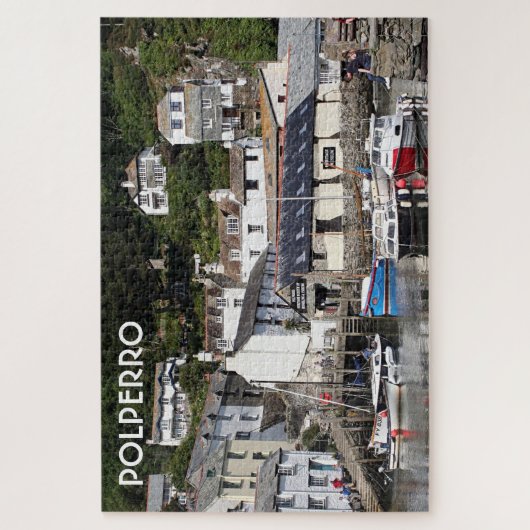Polperro: Cornwall, Engeland Legpuzzel (Verticaal)
