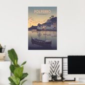 Polperro Cornwall Reisposter Poster (Thuiskantoor)
