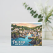 Polperro Engeland Briefkaart (Staand voorkant)