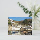 Polperro Harbour Cornwall Engeland Briefkaart (Staand voorkant)