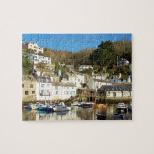 Polperro Harbour Cornwall England Legpuzzel