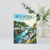 Polperro Verenigd Koninkrijk Briefkaart (Staand voorkant)