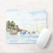 "Polruan Castle" Mousepad Muismat (Met muis)
