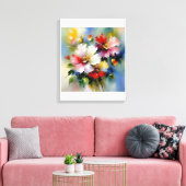 pols #3 canvas afdruk (Insitu (Woonkamer))