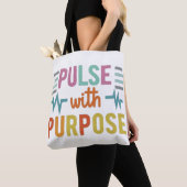 Pols met doel tote bag (Dichtbij)