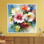 pols P#2 Canvas Afdruk (Insitu (Woonkamer))