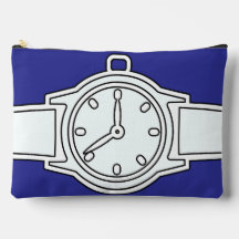 Polshorloge blauw