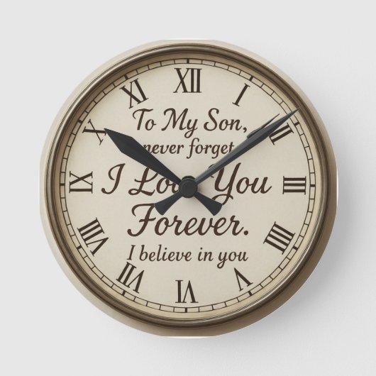 Polshorloge Ronde Klok (Voorkant)