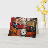 Polshorloges, alle Occasion Fun Blank Wenskaart Kaart (Gele Bloem)